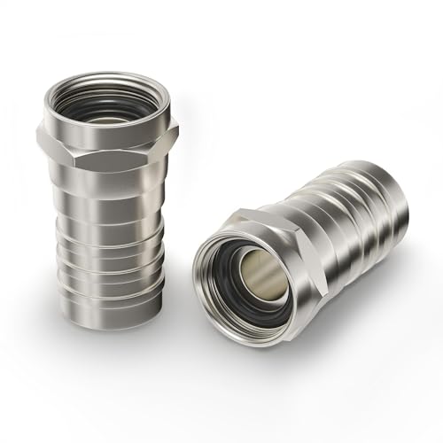 thecimpleco Thecimpleco RG6 Crimp Connectors