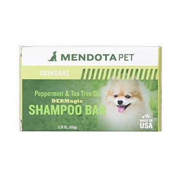 DERMagic Organic Shampoo Bar - PeppermintTea Tree Oil, 3.75 oz