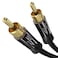 KabelDirekt“ RCA/Phono subwoofer Lead Cable“ 11“ 6ft
