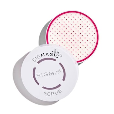 Sigma Beauty SigMagic„Scrub - Solid 2-in-1 Makeup Brush Cleaner Tool, 1 oz