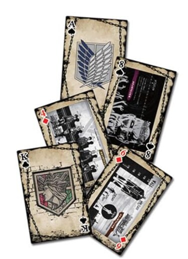 Great Eastern Attack on Titan - Eye Catch Artwork Group Playing Cards