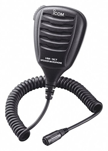 ICOM HM167 Waterproof Speaker Microphone For ICMM7201