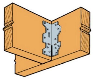 Simpson Strong-Tie A35 1-7/16 in. x 4-1/2 in. Galvanized Framing Angle ,100 Count