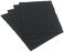 DII 100% Cotton, Ribbed 13x 19" Everday Basic Placemat Set of 4, Black