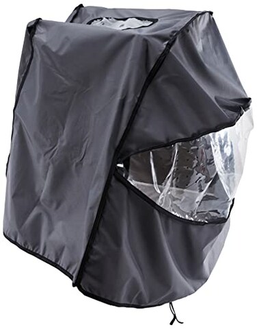 Britax B-Free Stroller Wind and Rain CoverEasy InstallAir VentilationStorage Pouch Included Grey