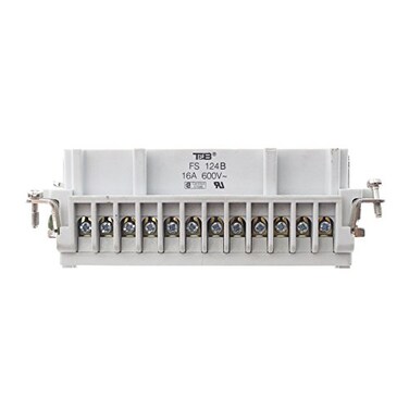 ThomasBetts FS124B Pos-E-Kon Female Pin Contact Housing Insert,