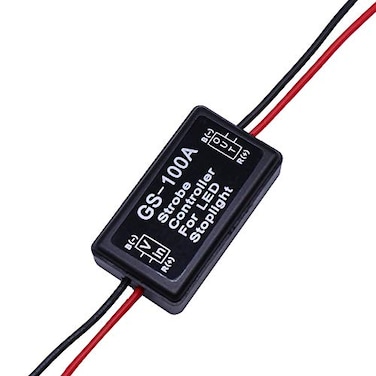 HUIQIAODS 12V-24V GS-100A Brake Strobe Light Flasher Stop Strobe Module