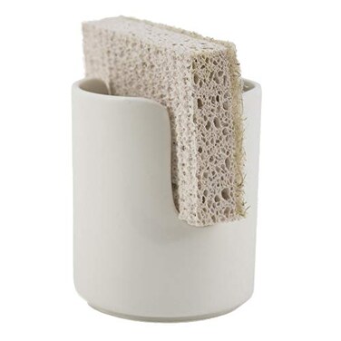 scarlettwares Sponge Holder for Kitchen Sink, Ceramic Countertop