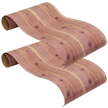 Household Essentials 2‘Pack 6-Foot Eastern Red Cedar Drawer or Closet Liner Rolls