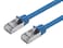 Monoprice Cat7 Ethernet Network Patch Cable - 5 Feet - White26AWG, Shielded, ,S/ FeetP- Entegrade Series