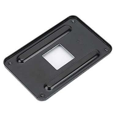 FOSA AM4 Backplane, CPU Heatsink Bracket Backplane Backplate Back Sheet Iron Plate for AM4, AM4 Backplane Back Black