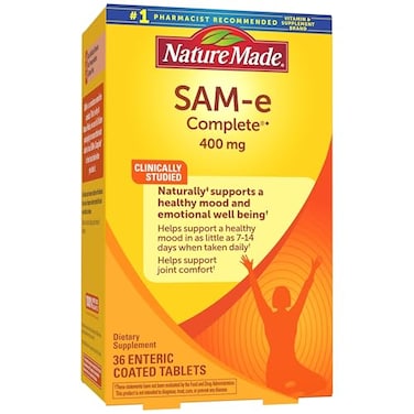Nature Made SAM-e Complete 400 mg for Mood Support, 36 Tablets