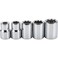 Proto 3/8" Drive 5 Piece Socket Set- 8 Point