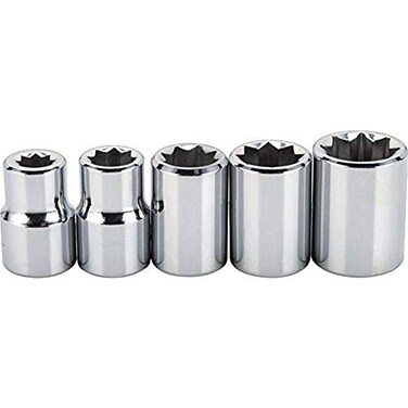 Proto 3/8" Drive 5 Piece Socket Set- 8 Point
