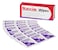 ACL Staticide Staticide2450 Anti-Static Wipes, 5" x 8", Bulk 450 wipes per case