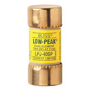 Bussmann Cooper LPJ-40SP ,LPJ40SP, Fuse 40A 600V Time Delay Class J Dual Element