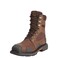 Ariat Men's Overdrive 8" Wide Square Toe Composite Toe Work Boot, Chestnut/Brown, 7.5 M US