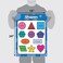 Palace Learning Palace Curriculum Shapes- Educational Poster Chart- LAMINATED ,18" x 24