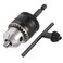Eyech 0.6-6.5mm Capacity Drill Chuck 1/4 Inch Hex Shank Drill Chuck Adapter Converter Impact Driver Conversion Tool