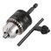 Eyech 0.6-6.5mm Capacity Drill Chuck 1/4 Inch Hex Shank Drill Chuck Adapter Converter Impact Driver Conversion Tool