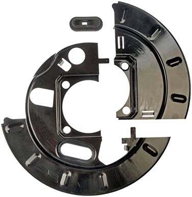 Dorman 924-213 Rear Brake Dust Shield - 1 Split Compatible with Select Cadillac / Chevrolet / GMC Models ,OE FIX