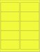 NextDayLabels Yellow Labels - 4 x 210 Per Page250 Labels