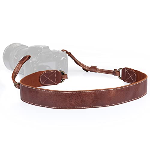 megagear Megagear Sierra full-grain Leather Camera Strap