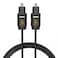 CableCreation Toslink Digital Optical Audio Fiber Optic Cable, 15FT, Thin