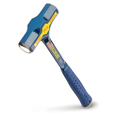 ESTWING Engineer's Hammer, 48 oz BIG BLUE, Shock Reduction Grip, E6-48E