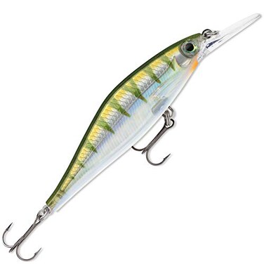 Rapala Shadow Rap Shad Deep 09 Perch SDRSD09YP: Shadow Rap Shad Deep 09 Perch, Yellow, one size