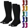 Rawlings Womens Athletic Baseball Socks 2 Pair ,Medium/Black, Black, Medium US