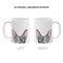 MUGBREW Sphynx Kitten Cat Ceramic Coffee Mug Tea Cup, 11 OZ