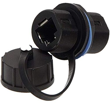 ANMBEST Panel Mount Shielded RJ45 Waterproof CAT6 Ethernet Connector