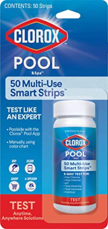 Clorox PoolSpa My Pool Care Assistant, 50 Test Strips