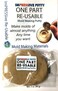ComposiMold Impressive Reusable Mold Making Putty Thermoplastic Mold Putty for Resin, Epoxy, Polymer Clay, Wax, Soap,DIY Crafts&ldquo; Heat, UseReuse ,1.5 oz ,42 g