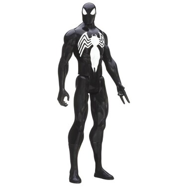 Spider-Man Marvel Ultimate Titan Hero Series Black Suit Figure