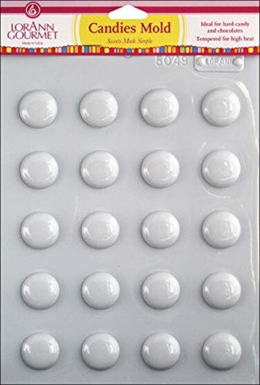 LorAnn Oils LorAnn Candy Discs Pieces Sheet Mold