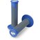 Pro Taper Clamp On Grips - Full Diamond ,BLUE/DARK GREY