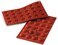 Silikomart Professional Flexible Bakeware: Half-Sphere 0.3 Oz, 1.18" Diam. x .59" Deep, 24 Cavities