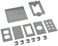 ThomasBetts E976AK2 Floor Box Activation Cover Kit 2, Rect. ,Pack Of 3