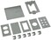 ThomasBetts E976AK2 Floor Box Activation Cover Kit 2, Rect. ,Pack Of 3
