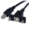 StarTech 3ft Panel Mount USB 2.0 B-B F/M Cable ,USBPNLBFBM3