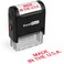 ExcelMark Made in The USA - Self-Inking Rubber Stamp - A1539 Red Ink