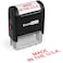 ExcelMark Made in The USA - Self-Inking Rubber Stamp - A1539 Red Ink