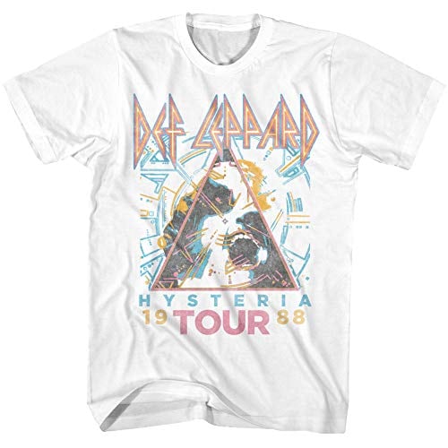 أمريكان كلاسيكس Americanclassics Def Leppard Hysteria 1988 Tour T Shirt