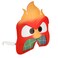 Sun-Staches Anger Sunglasses, Disney Inside Out Costume Accessory