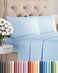 CGK Unlimited King Size 4 Piece Sheet Set - BreathableCooling Sheets - Light Blue