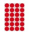 ChromaLabel Removable Red Dot Stickers, 3/4 Inch, 1008/Pack