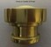 Cosmas 10 Pack 704BB Brushed Brass Knob 1-1/4 Inch Diameter