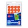 AveryPrint/Write Adhesive Removable Labels, 0.75 Inch Diameter, Red - Orange Neon, 1008 per Pack ,5467